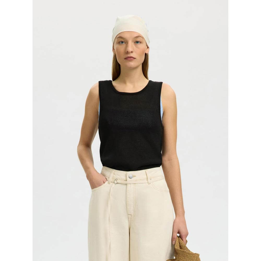 Selected Femme Moon Sus Knit Top